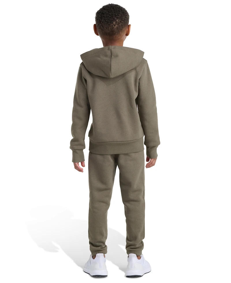 Adidas Toddler and Little Boys 2T-7 Two-Piece Long Sleeve Hoodie Joggers Set