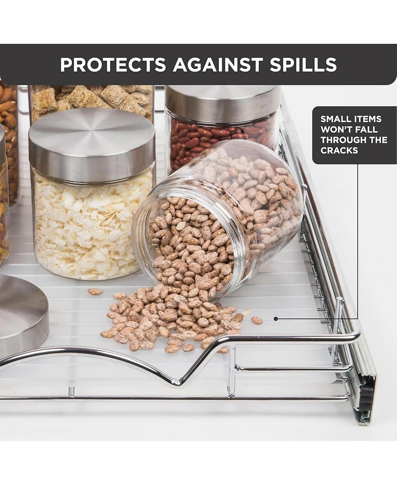 Florida Brands Hard Plastic Liner for Pull Out Shelf