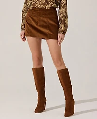 Astr the Label Women's A-line Mini Skirt