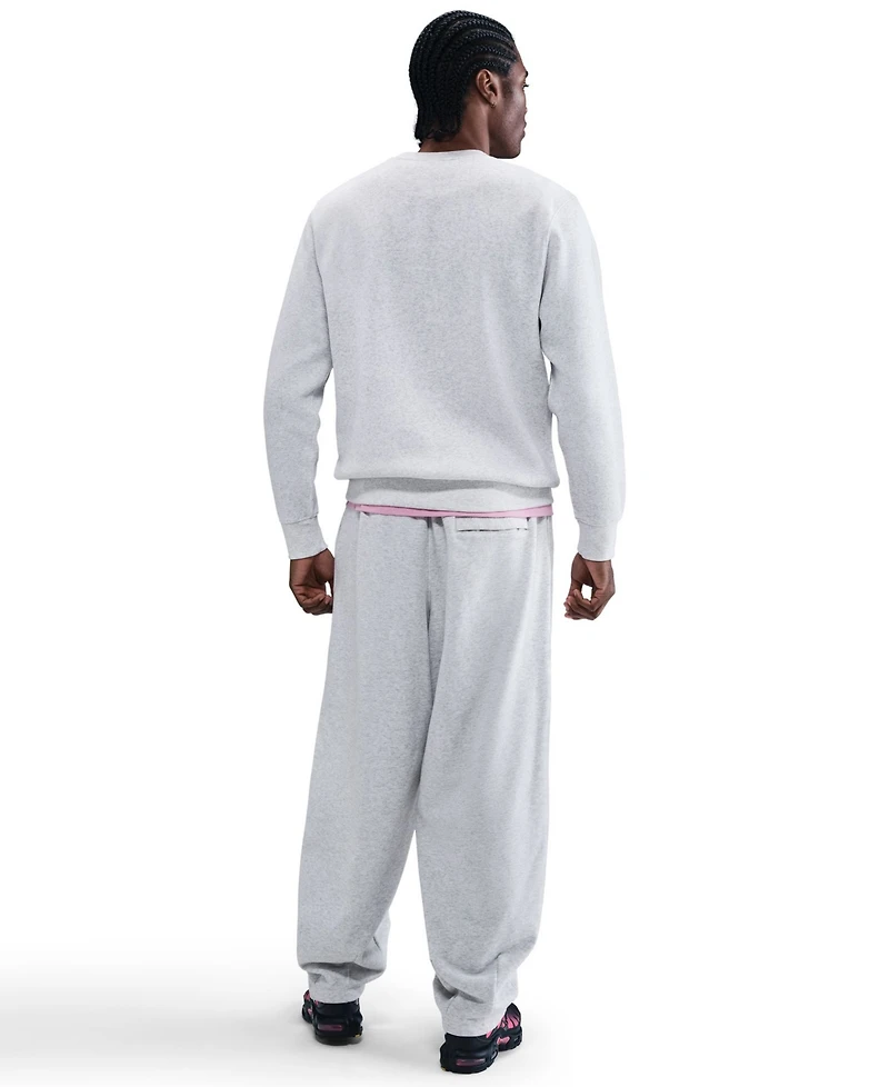 Nike Men's Pullover Fleece Crewneck Logo Sweatshirt