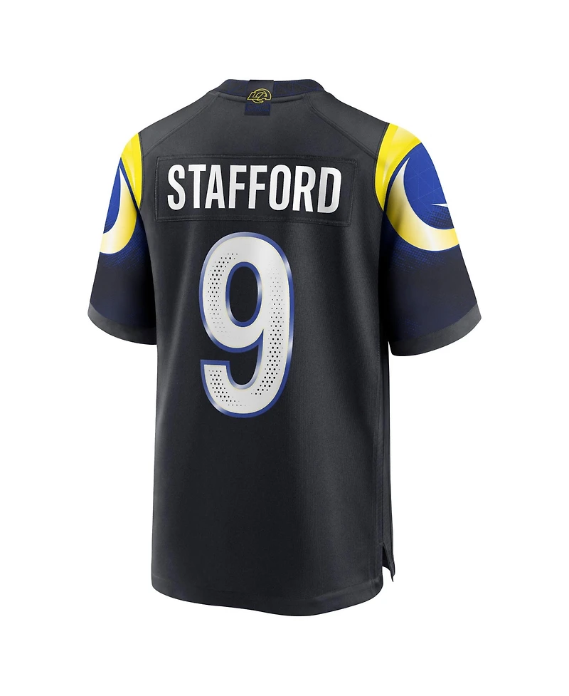 Nike Men's Matthew Stafford Navy Los Angeles Rams Nfl Rivalry Game Jersey