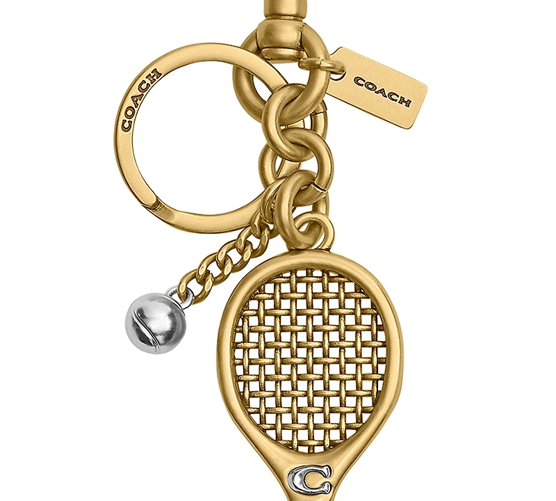 Coach Small Tennis Racket Bag Charms