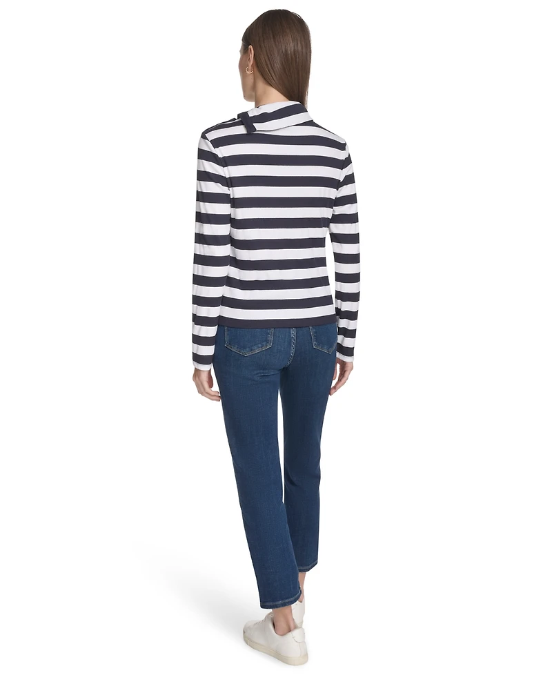Nautica Jeans Women's Turtleneck Top