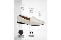 Marc Joseph New York Womens Lake Road Comfort Slip on Leather Loafer
