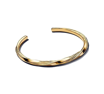 Pandora Twisted Open Bangle Bracelet