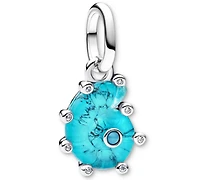Pandora Blue Murano Glass Sea Snail Dangle Charms