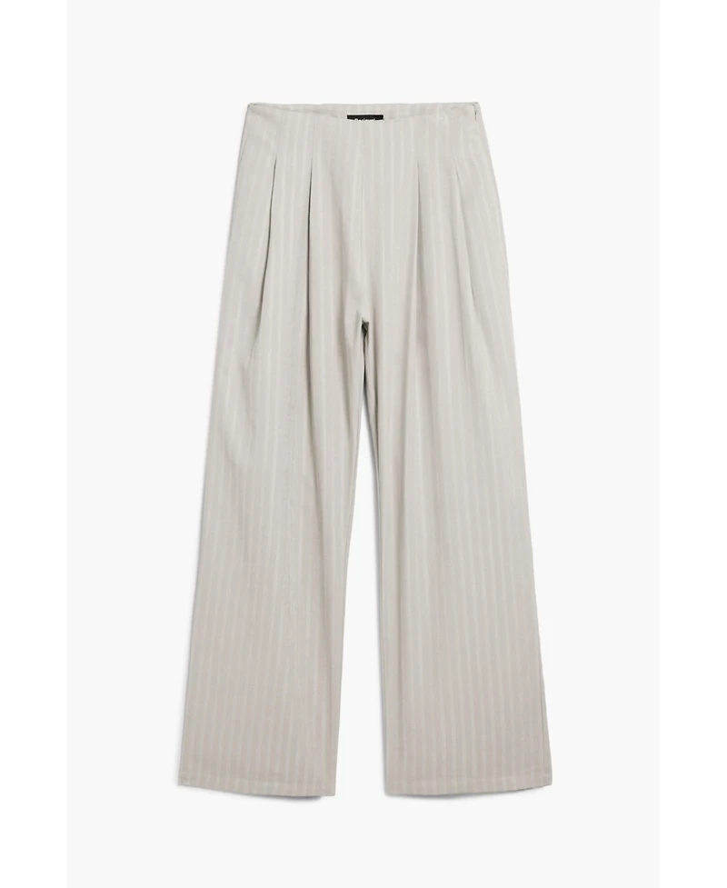 Desigual Women's Pleated trousers with waistband