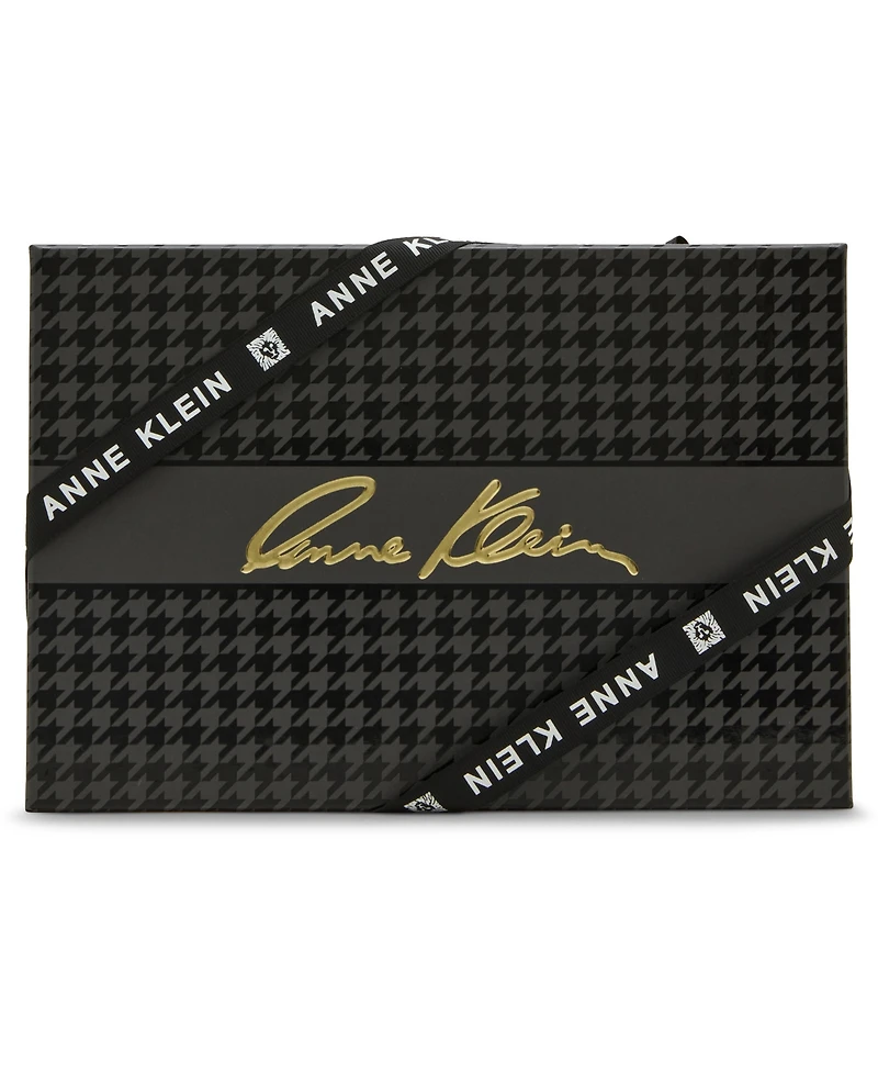 Anne Klein 2 Piece Lock Wristlet Gift Set with Bag Charm