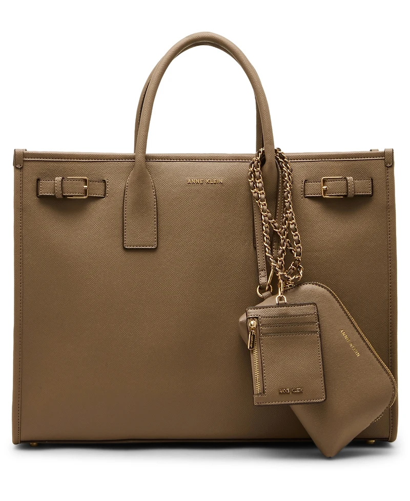 Anne Klein 3 Piece Work Tote Bag Gift Set