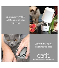 Catit 2.0 Shorthair Grooming Kit