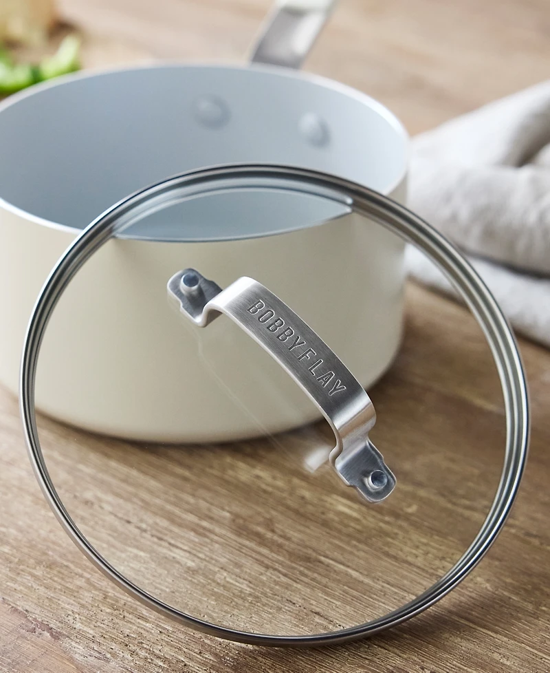 GreenPan Bobby Flay Ceramic Nonstick 1.6-Quart Saucepan with Lid