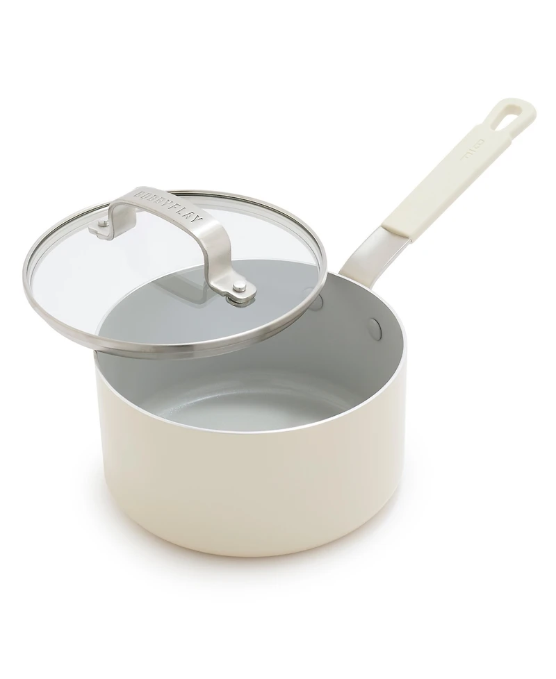GreenPan Bobby Flay Ceramic Nonstick 1.6-Quart Saucepan with Lid