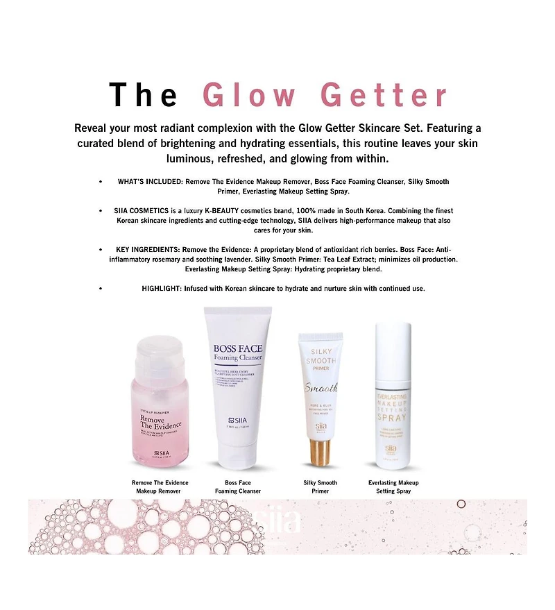 4-Pc. The Glow Getter (Skincare Set)