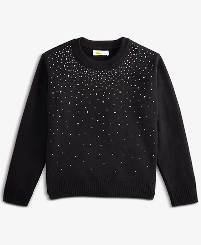 Epic Threads Girls 5-20 Embellished Long-Sleeve Sweater, Macy's Exclusive