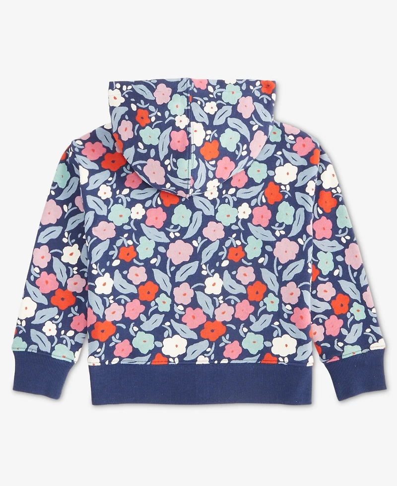 Epic Threads Girls Toddler 2T-4T Floral-Print Hoodie