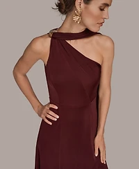 Donna Karan New York Women's One Shoulder Sleeveless Dress