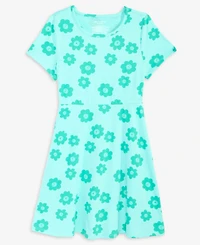 Epic Threads Girls 5-20 Floral Print Short-Sleeve Dress, Macy's Exclusive