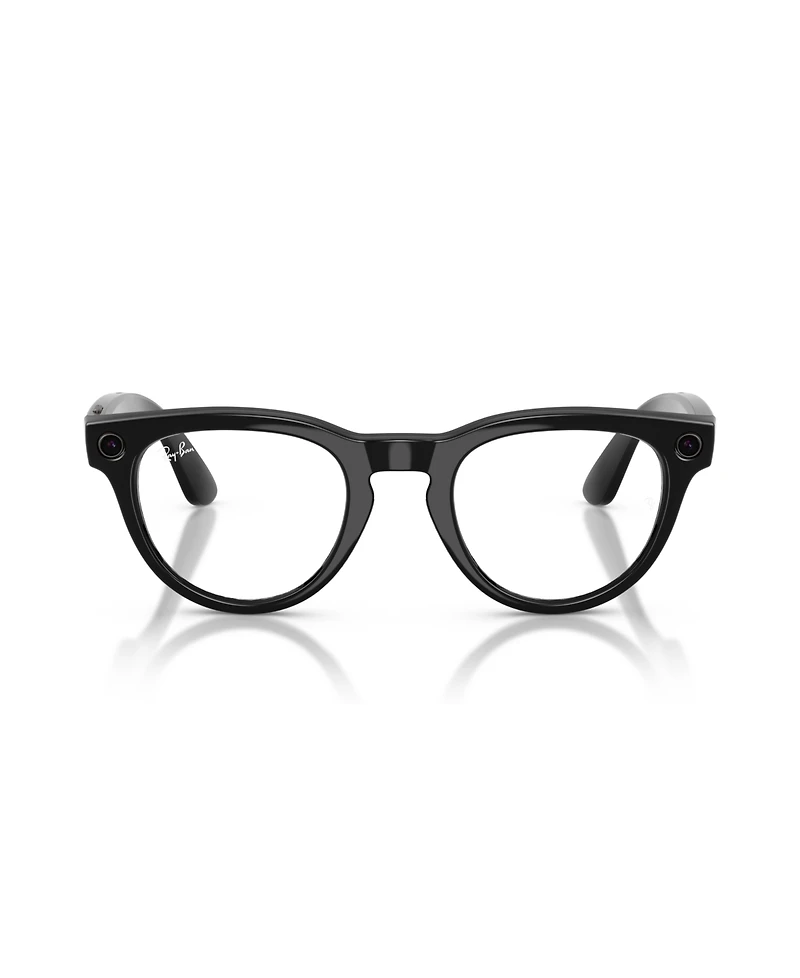 Ray-Ban Unisex Ai Meta Gen2 Low Bridge Fit Headliner Transition Glasses, RW4013F