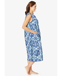 Only Neccessities Women's Sleeveless Print Lounger