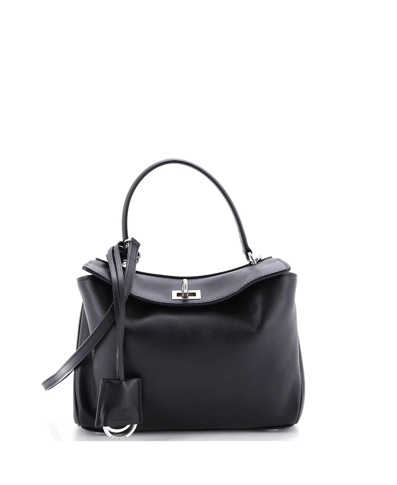 Pre-Owned Balenciaga Mini Rodeo Shoulder Bag Leather