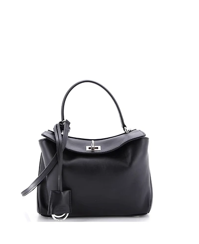 Pre-Owned Balenciaga Mini Rodeo Shoulder Bag Leather