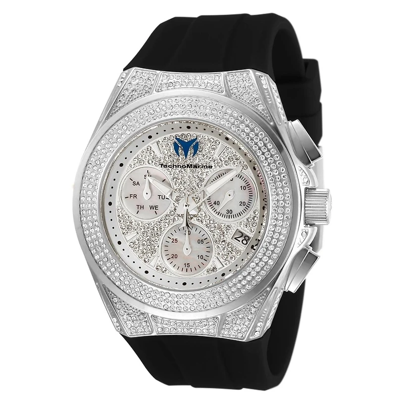 Technomarine Women's Tm-118107 Cruise Quartz Silver, White Dial Watch