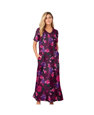 Dreams & Co. Women's Long T-Shirt Lounger