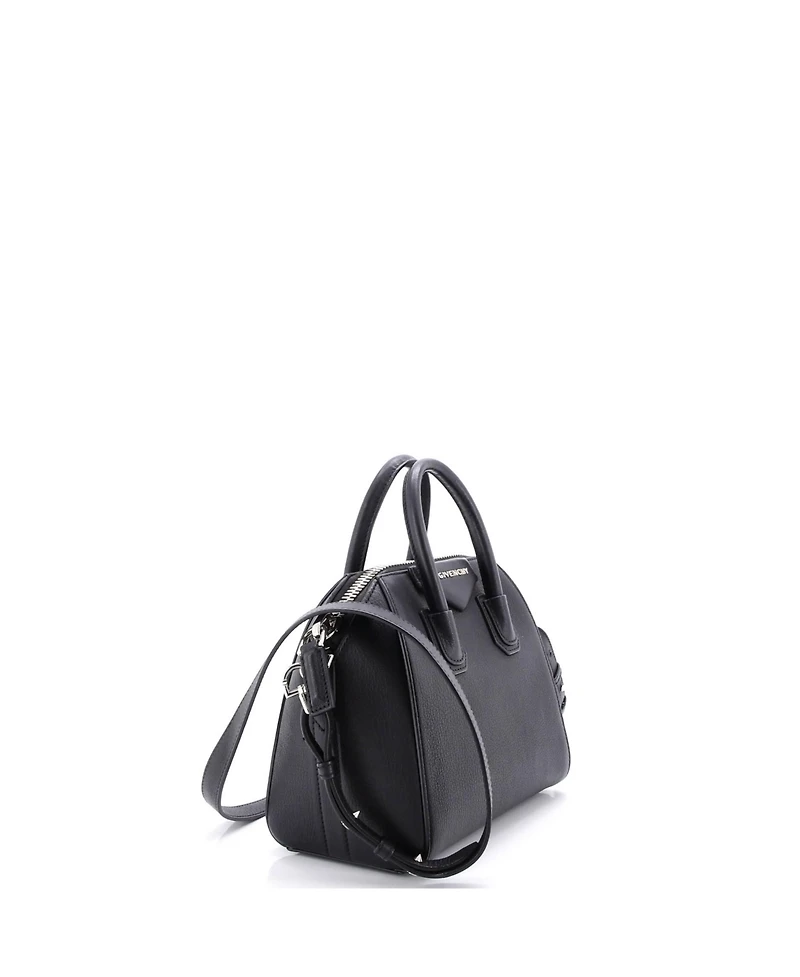 Pre-Owned Givenchy Mini Antigona Bag Leather