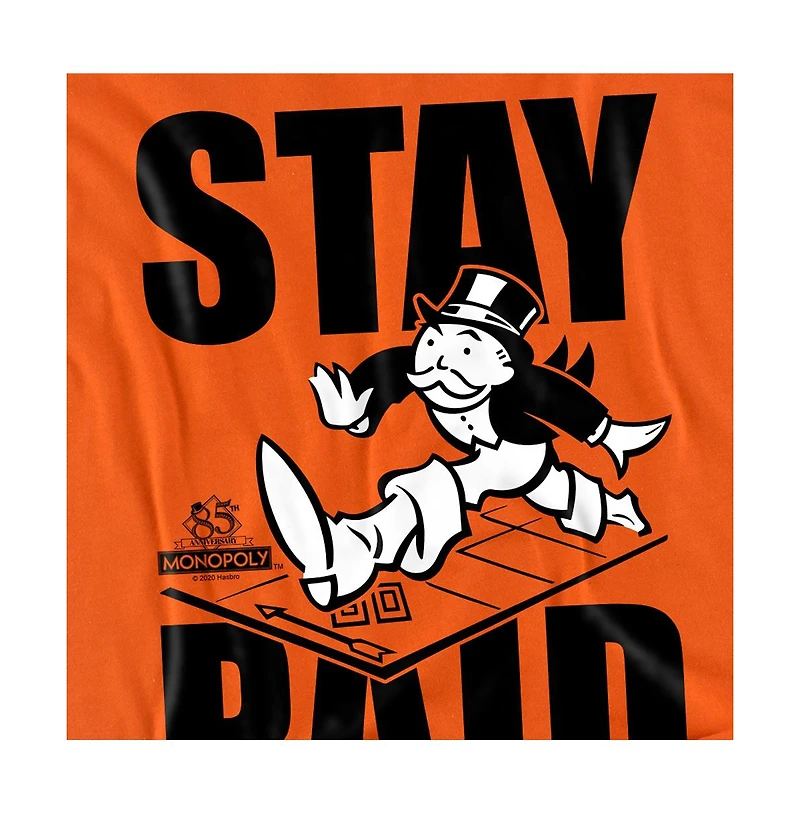 Logovision Men's Monopoly Stay Paid T Shirt