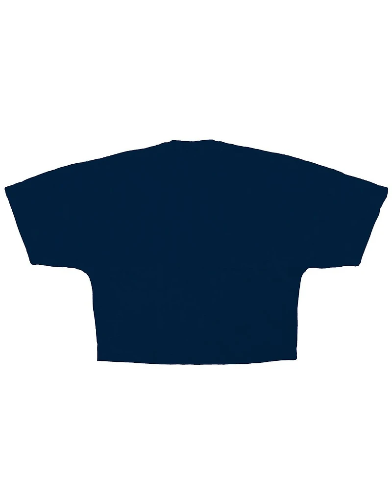 Fanatics Women's Navy New York Yankees Skyline Crop T-Shirt