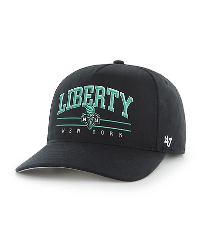 '47 Brand Men's Black New York Liberty Roscoe Hitch Adjustable Hat