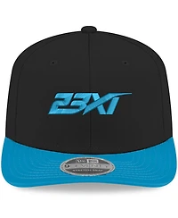 New Era Men's Black/Blue 23XI Racing 9SEVENTY Team Adjustable Hat