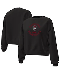 Under Armour Women's Black South Carolina Gamecocks Essentials Icon Fleece Tri-Blend Sweatshirt