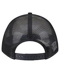 New Era Men's and Women's White/Black Las Vegas Aces 9FORTY A-Frame Graphic Trucker Hat