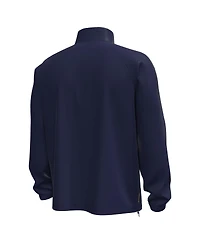 Under Armour Men's Navy Notre Dame Fighting Irish Unstoppable Woven Anorak Half-Zip Jacket