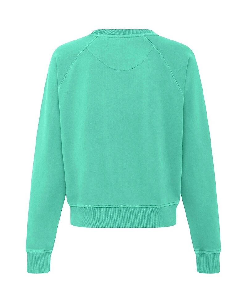 Sportiqe Women's Mint New York Liberty Ashlyn Raglan Sweatshirt