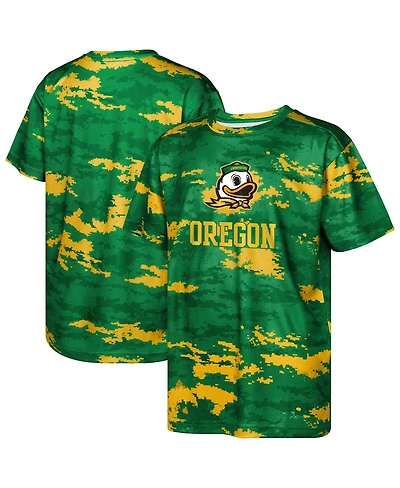 Outerstuff Big Boys and Girls Green Oregon Ducks Scrimmage Sublimated T-Shirt