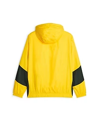 Puma Men's Yellow Borussia Dortmund 2023/24 Pre-Match Anthem Full-Zip Hoodie Jacket