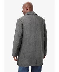 KingSize Big & Tall Wool Dress Coat