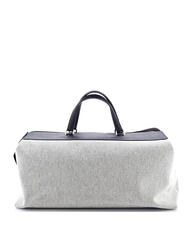 Pre-Owned Hermes R.m.s Weekender Bag Toile and Leather