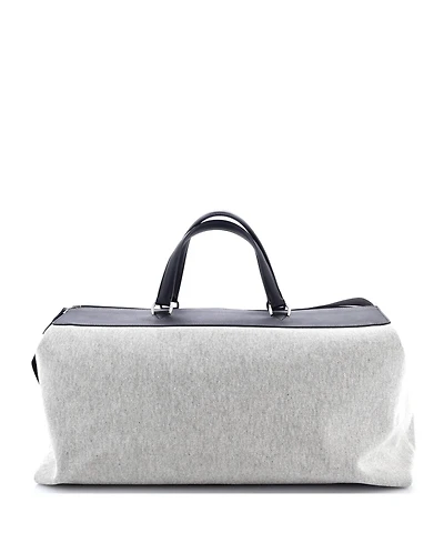 Pre-Owned Hermes R.m.s Weekender Bag Toile and Leather