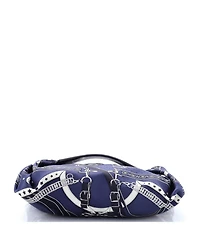 Pre-Owned Hermes Balusoie Bag Printed Silk and Leather