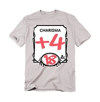 Logovision Men's Dungeons & Dragons Charisma T Shirt
