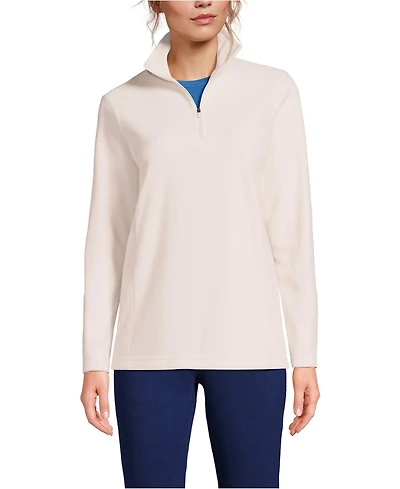 Lands' End Women's Anyweather Fleece Quarter Zip Pullover