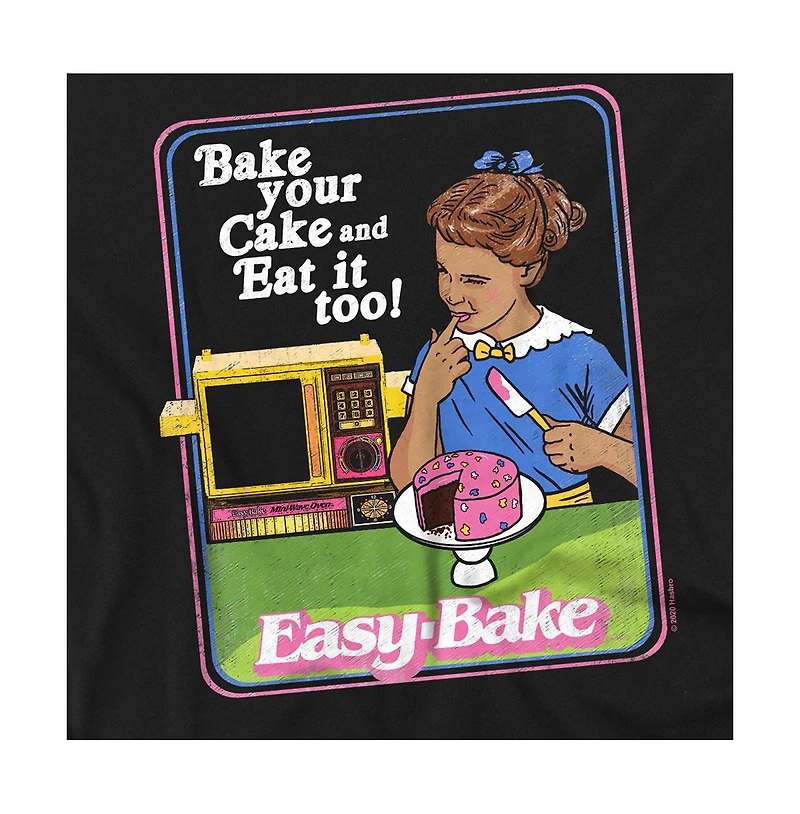 Logovision Men's Easy Bake Oven And Eat It Too! T Shirt
