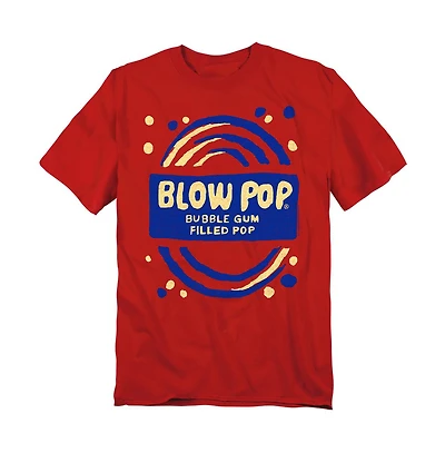 Logovision Men's Tootsie Roll Blow Pop Rough T Shirt
