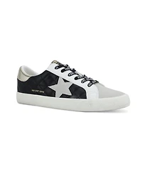 Vintage Havana Grande - Black Grey Quilted Women's's Sneaker by