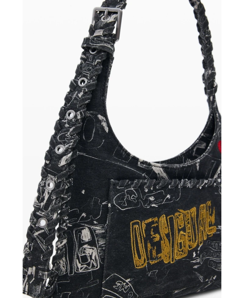 Desigual Women's Medium bag with lettering