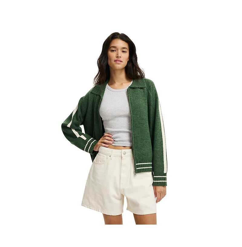 Cotton On Women's Knit Bomber