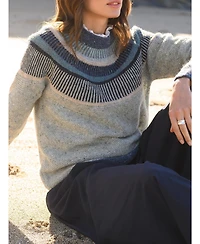 Celtic & Co. Women's Statement Donegal Wool Sweater